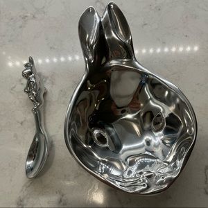Mariposa Bunny Bowl & Spoon Gift Set